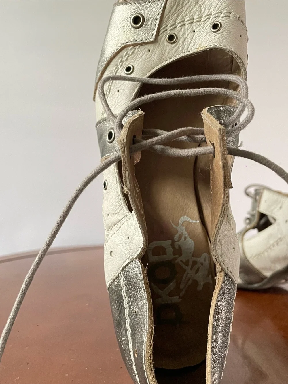 DKODE Lace Up Mary Jane Peep Toe Heels | EU 37 - Picture 8 of 8